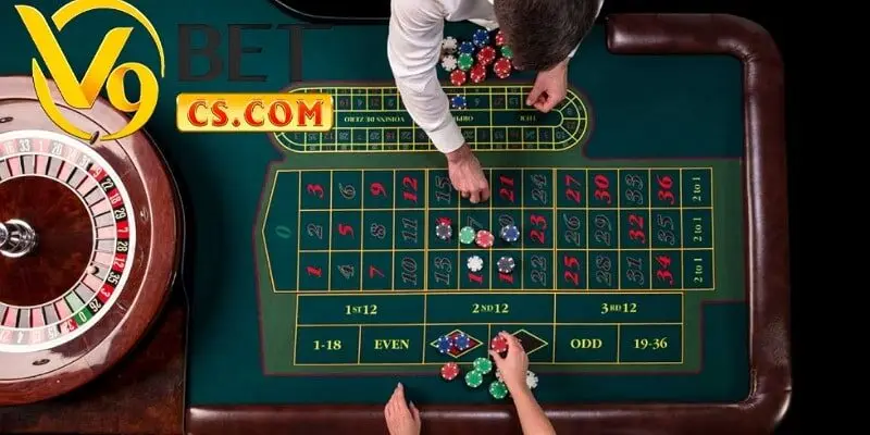 Bạn sẽ có nhiều trải nghiệm thú vị khi chơi Roulette tại V9bet.