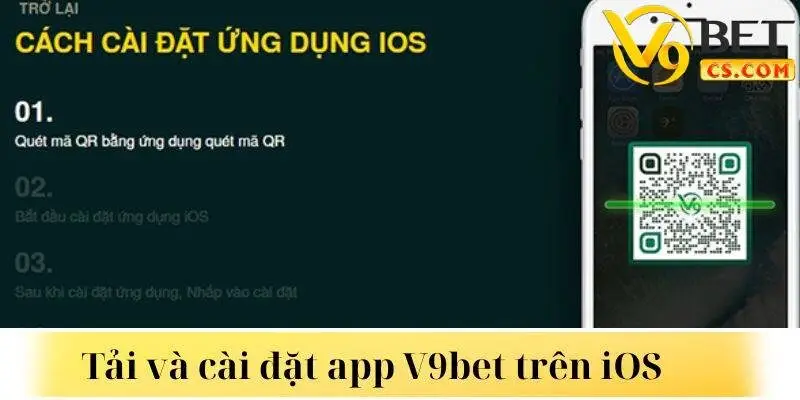 Hướng dẫn tải app V9bet trên iOS nhanh gọn lẹ 