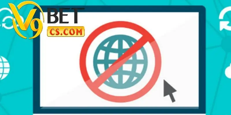 Link vào V9bet bị chặn