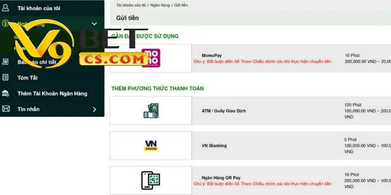 Một số yêu cầu khi thực hiện rút tiền tại V9bet