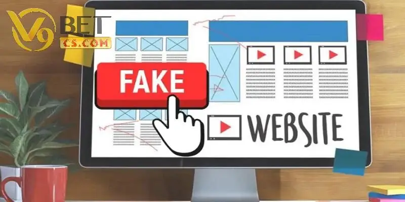 Nhiều trang web giả lợi dụng danh tiếng của nhà cái V9bet để trục lợi