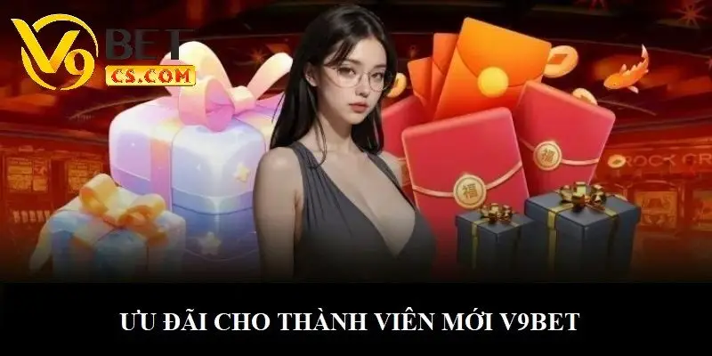 Ưu đãi tặng quà giá trị cho hội viên mới V9bet