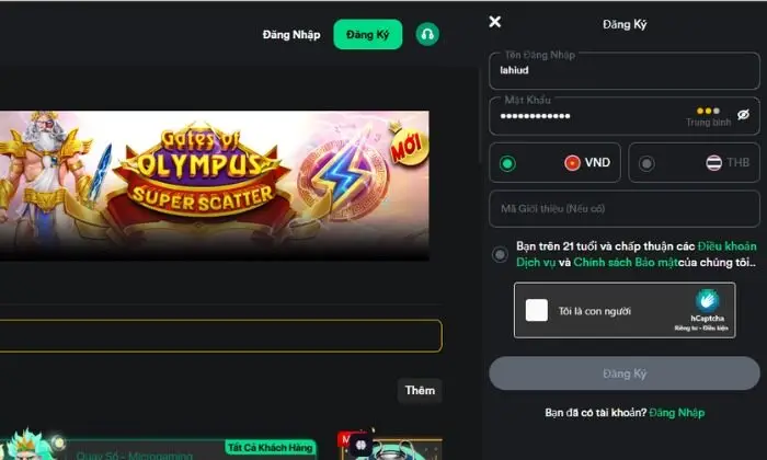 Đăng ký V9bet nhanh chỉ trong 1 phút